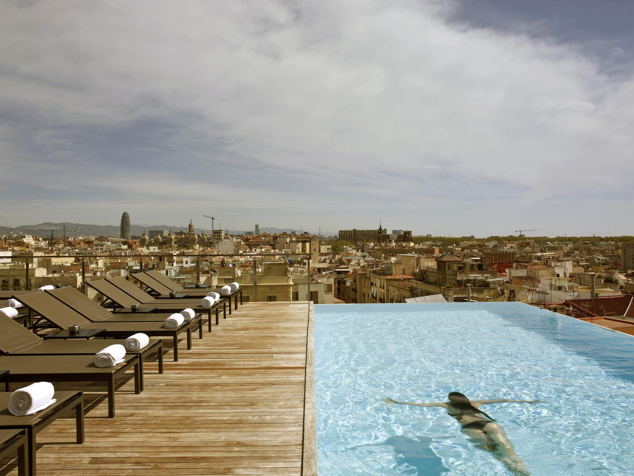 Grand Hotel Central, Small Luxury Hotels Barcelona Exterior foto